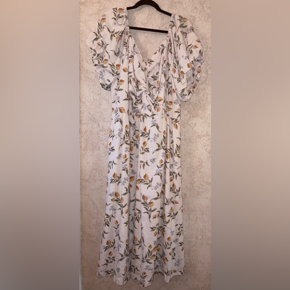 LEA Floral Maxi Dress